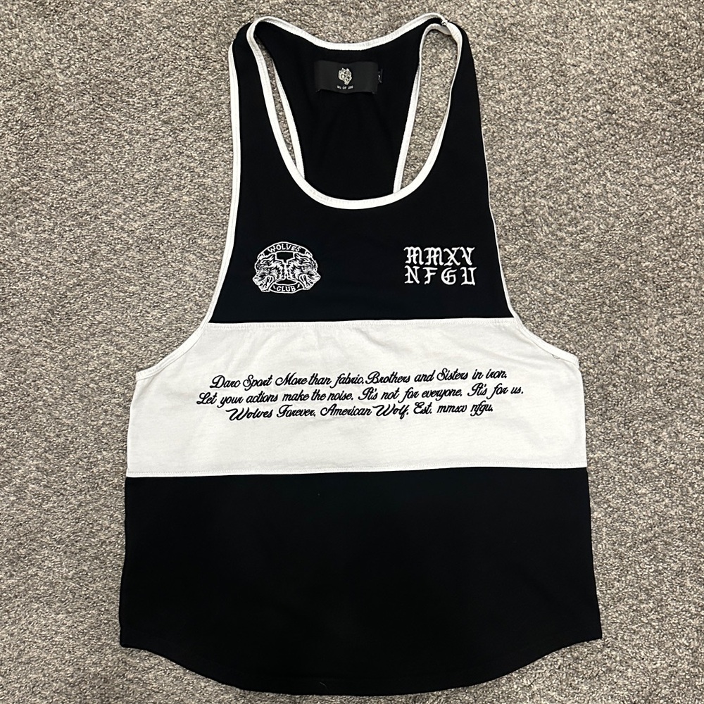 Darc Sport Monochrome Graphic Tank Top